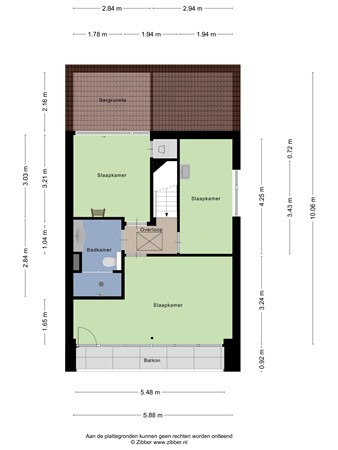 Floorplan - Van der Voortweg 19, 5282 RA Boxtel